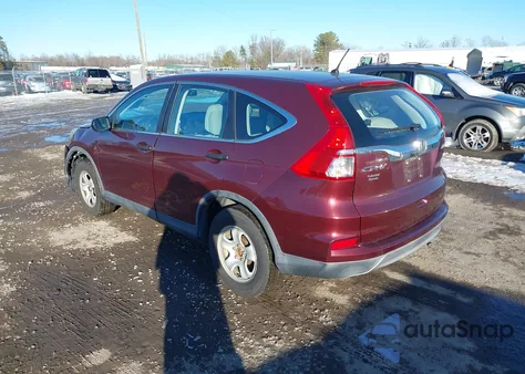 2015 Honda Cr-V Lx z USA, uszkodzony, nr VIN 5J6RM4H32FL074345